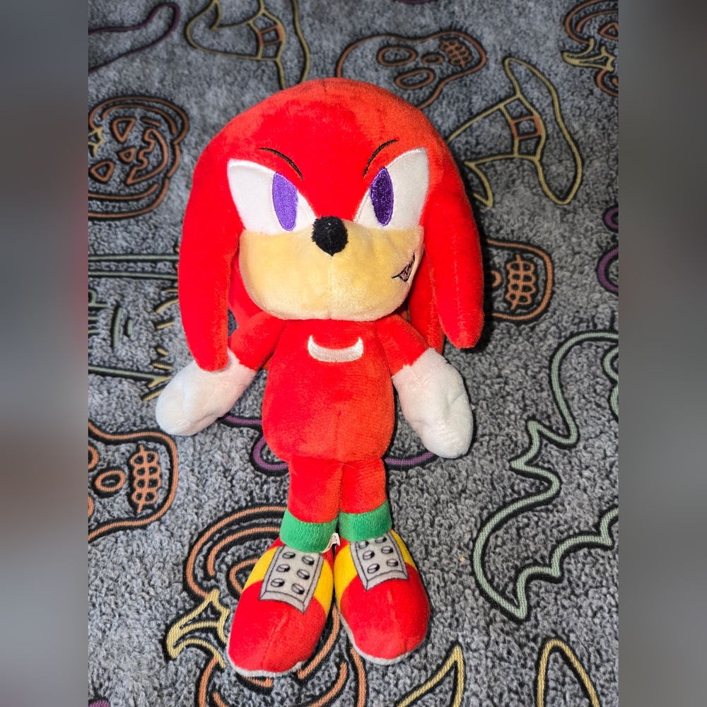 Sonic the Hedgehog 9-Inch Character Plush Toy-Knuckles the Echidna
